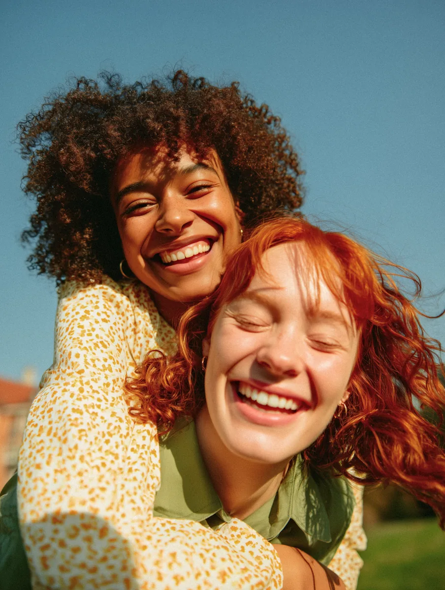Joyful Outdoor Moment